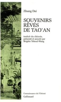 Souvenirs rêvés de Tao’an