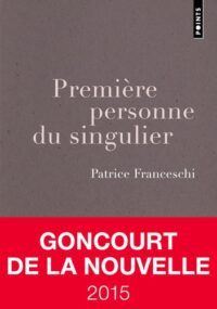 Première personne du singulier
